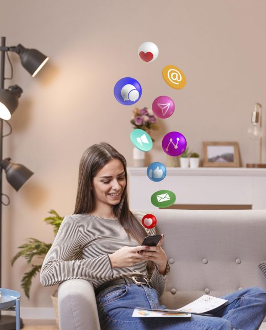 concept-marketing-medias-sociaux-pour-marketing-applications